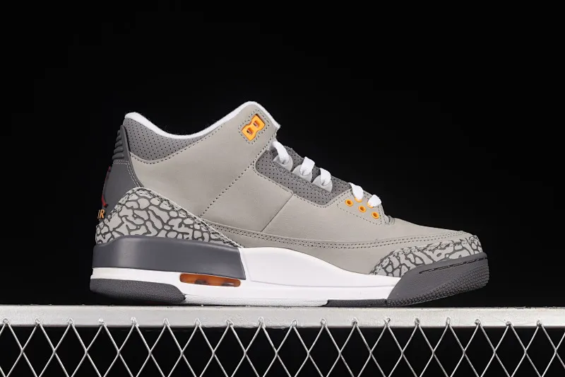All categories Air Jordan Jordan series basketball shoes Air Jordan 3 foreign trade version Air Jordan 3 "Cool Grey" AJ3 Joe 3 Gray Wolf CT8532-012